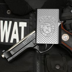 1418321.jpg Fichier 3D ÉTUI ZIPPO ÉCHANGE DIRECT AVEC L'ÉTUI D'ORIGINE EN ACIER RESIDENT EVIL・Modèle à télécharger et à imprimer en 3D
