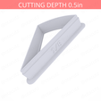 1-8_Of_Pie~2.25in-cookiecutter-only2.png Slice (1∕8) of Pie Cookie Cutter 2.25in / 5.7cm