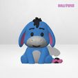 1.jpg Eeyore from Winnie the Pooh Knitted - Crochet