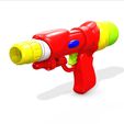 0.jpg GUN CHILD CHILDREN'S PRESCHOOL TOY 3D MODEL KIDS TOWN KID Cartoon PISTOL WEAPON PISTOL