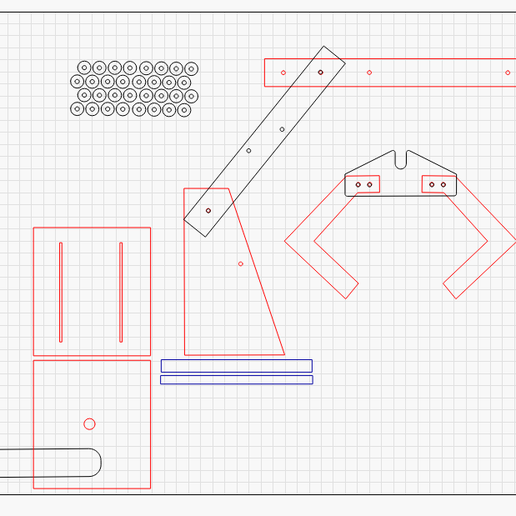 💪 Hydraulic Arm with syringe・Free DXF File for 3D printing and CNC ...