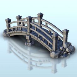 1.jpg Файл STL Мост - Warhammer Age of Sigmar Bolt Action Flames of War・Модель для печати в 3D скачать