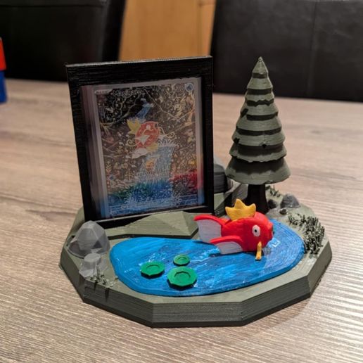 Pokemon Card StandFree 3D File for 3D printingCults