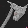 08.jpg Dwarven Axe - The Witcher Weapon Cosplay