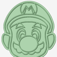 Mario_e.png Mario Bros cookie cutter