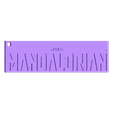 keychain-mandalorian.stl The Mandalorian keychain
