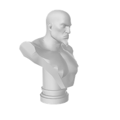 Bust-Kratos-render-1.png Datei STL Büste Kratos・Design für 3D-Drucker zum herunterladen, Alesio