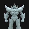 1.jpg Mazinger Z Kaiser Skull Statue, Head Length 150mm Figure 3D STL file for printing