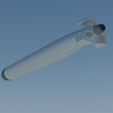 Folded-Rear.png KH55 - Cruise Missile - Print Model