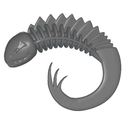 dragon with teeth