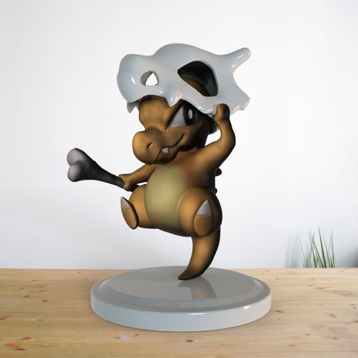 Personalized Pokemon Cubone 3D model