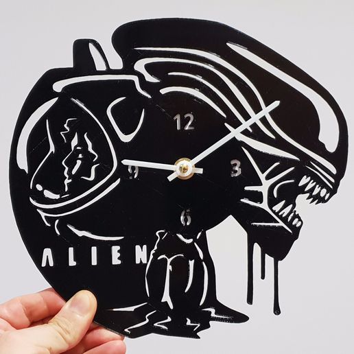 STL file ALIEN WATCH・3D printer design to download・Cults