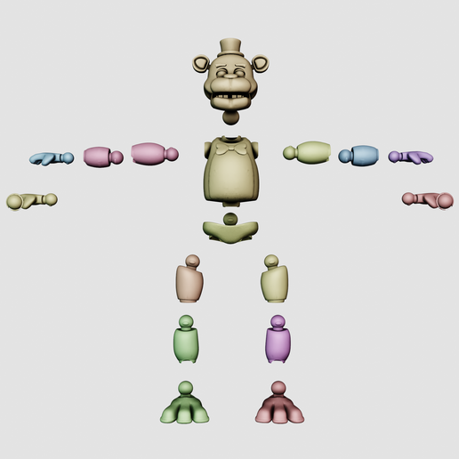 1.png FNAF Articulables Collection - Five Nights At Freddy's Characters