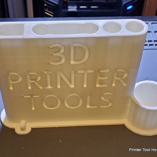 3DPrinterToolHolder_03.jpg Télécharger fichier STL gratuit Porte-outil pour imprimante • Modèle pour impression 3D, Laptop-Guy