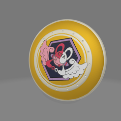 1.png STL file Armor Shield Uta One Piece One Piece Film Red・Model to download and 3D print