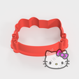 Hello-Kitty-Face-rnd.png Cookie Cutter - Hello Kitty Head