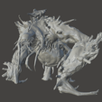 1.png BRUTE NECROMORPH - DEAD SPACE REMAKE  BOSS - ULTRA HIGH DETAILED MESH - HIGH POLY STL FOR 3D PRINTING