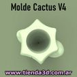 molde-cactus-v4-4.jpg Cactus Flowerpot Mold V4