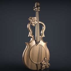 713_Panno.jpg Free STL file Violin cnc router art・3D printing idea to download