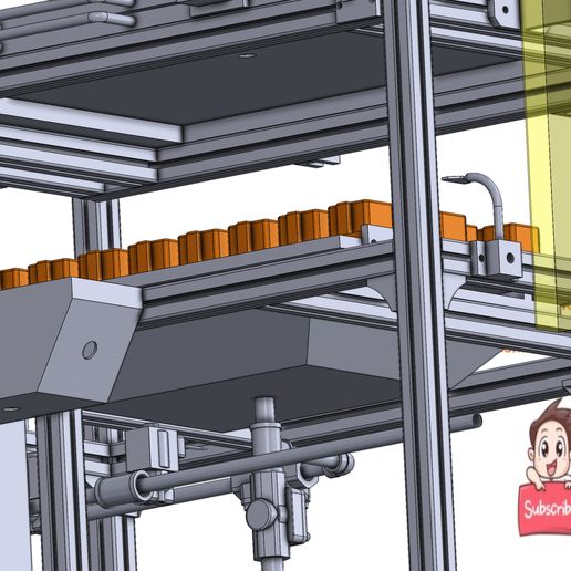 industrial-3D-model-Vacuum-forming-machine5.jpg Vacuum forming machine-industrial 3D model