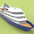 Cruise SHip.146.jpg Island Sky Cruise Ship 3D print model