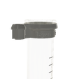 Regenmesserhalter-mit-Beschriftung-mit-Glas.png Bracket for 40mm precipitation glass - 10mm