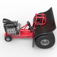 os pan eee j Diecast Mini Rod pulling tractor Scale 1 to 25
