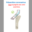 poignée.png Anti contamination door handle (coronavirus, anti covid 19)
