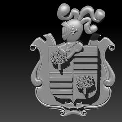 Morales.jpg Файл OBJ Герб семьи Моралес・3D-печатный дизайн для загрузки