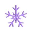 Snowflake-v1.stl Snowflakes