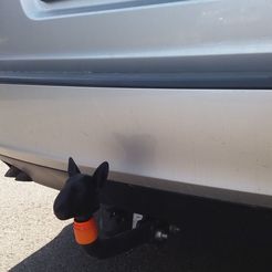 1.jpg Bullterier _towing hitch cover