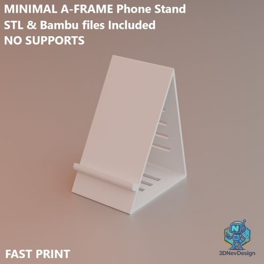 📞 GADGET PHONE STAND・Free STL File for 3D printing・Cults