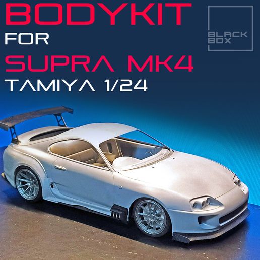 a1.jpg Télécharger fichier SUPRA MK4 BODYKIT BB01 Pour TAMIYA 1/24 MODELKIT • Modèle pour impression 3D, BlackBox