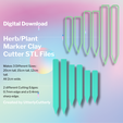 Pink-and-White-Geometric-Marketing-Presentation-Instagram-Post-Square-Presentation-43-Insta.png Herb Marker Clay Cutter - Plant Stake STL Digital File Download- 3 sizes and 2 Cutter Versions