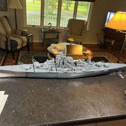 RC scale German Battleship Bismarck