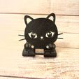 GAT5.jpg Cell phone holder in the shape of a cat
