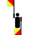 Semaphore_Delta.png Semaphores - "Alpha ... Zulu" (Winkeralphabet) for silicone moulds