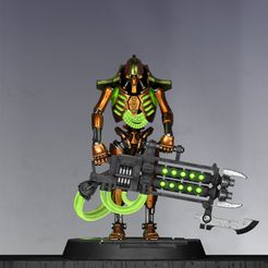 OBJ file Necron animated blender. 🎲・3D printable model to download・Cults