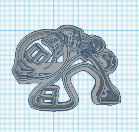 Pokemon: Gigantamax Melmetal Cookie Cutter