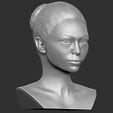 8.jpg Beautiful asian woman bust for full color 3D printing TYPE 10