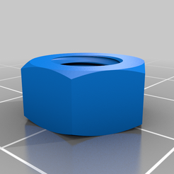 M7_Nut.png Бесплатный STL файл M7 Nut・Модель для загрузки и 3D-печати
