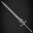 ArtoriasSwordFrontalBase.jpg Dark Souls Knight Artorias Abysswalker GreatSword for Cosplay