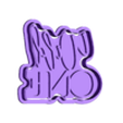Wild ONE Cutter Stamp 3in.stl РЕЗАК И ШТАМП WILD ONE 3IN