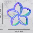 Screenshot_2023-11-14-16-35-03-93_40deb401b9ffe8e1df2f1cc5ba480b12.jpg plumeria Flower Cookie Cutter - polymer clay cutter