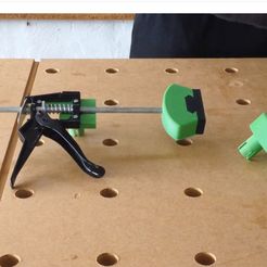 1.JPG STL file Quick-clamping system for MFT Festool type multifunction table・3D printer model to download