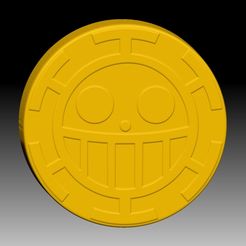 OnePieceOriginal.jpg Fichier STL SHAMPOING SOLIDE CŒUR DE PIRATES ET MOULE POUR POMPE À SAVON・Modèle pour impression 3D à télécharger