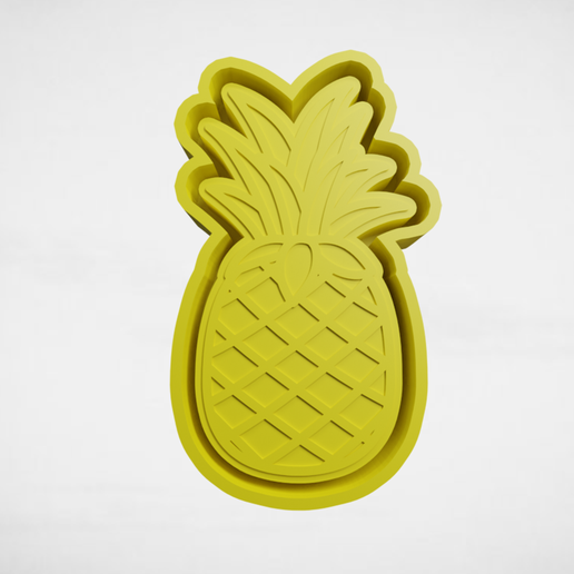 anana silicone mold 3D model