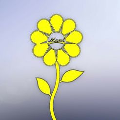 flor-5.1.jpg Fichier STL Maman-fleur・Design imprimable en 3D à télécharger, Sonica