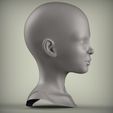 2.12.jpg 24 3D HEAD FACE FEMALE CHARACTER FEMALE TEENAGER PORTRAIT DOLL BJD LOW-POLY 3D MODEL