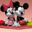 26.jpg Mickey and Minnie mouse for 3d print STL
